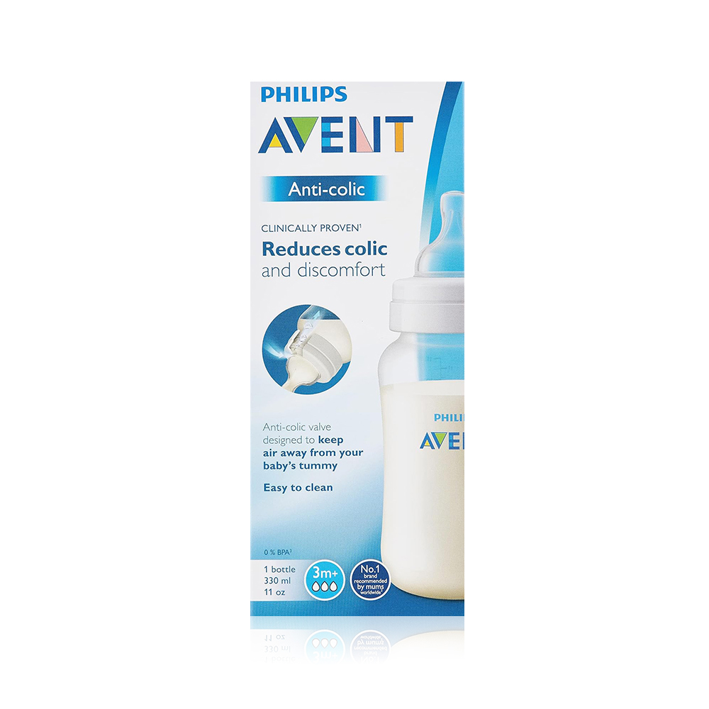 AVENT ANTI COLIC BOTTLE 330ML X1 (PA576)